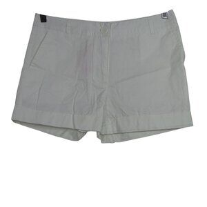 SES Grace Fashion White Casual Shorts Women Size 10 With Pockets FLAWS